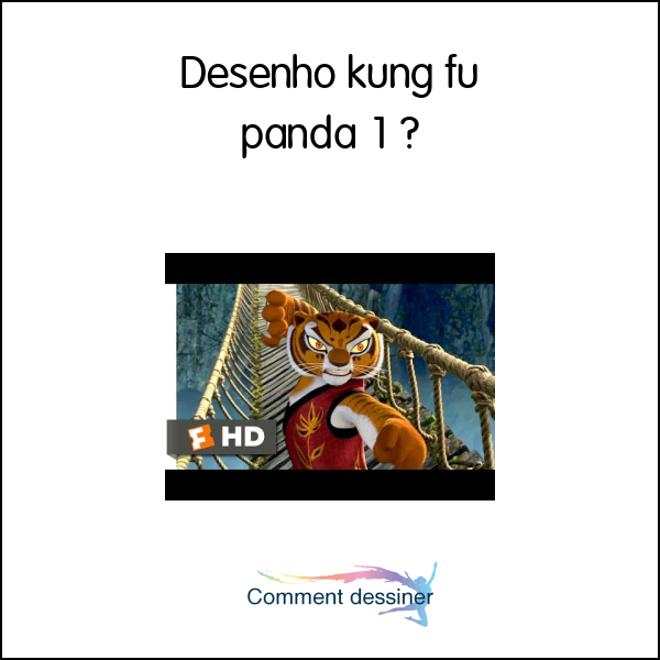 Desenho kung fu panda 1